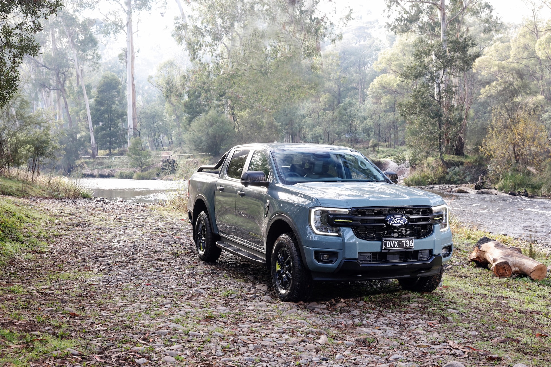 Australian-spec 2026 Ford Ranger Wolftrak pictured. Not all vehicle variants or features will be available in all countries. Actual specifications for each country will be published prior to launch in that country.